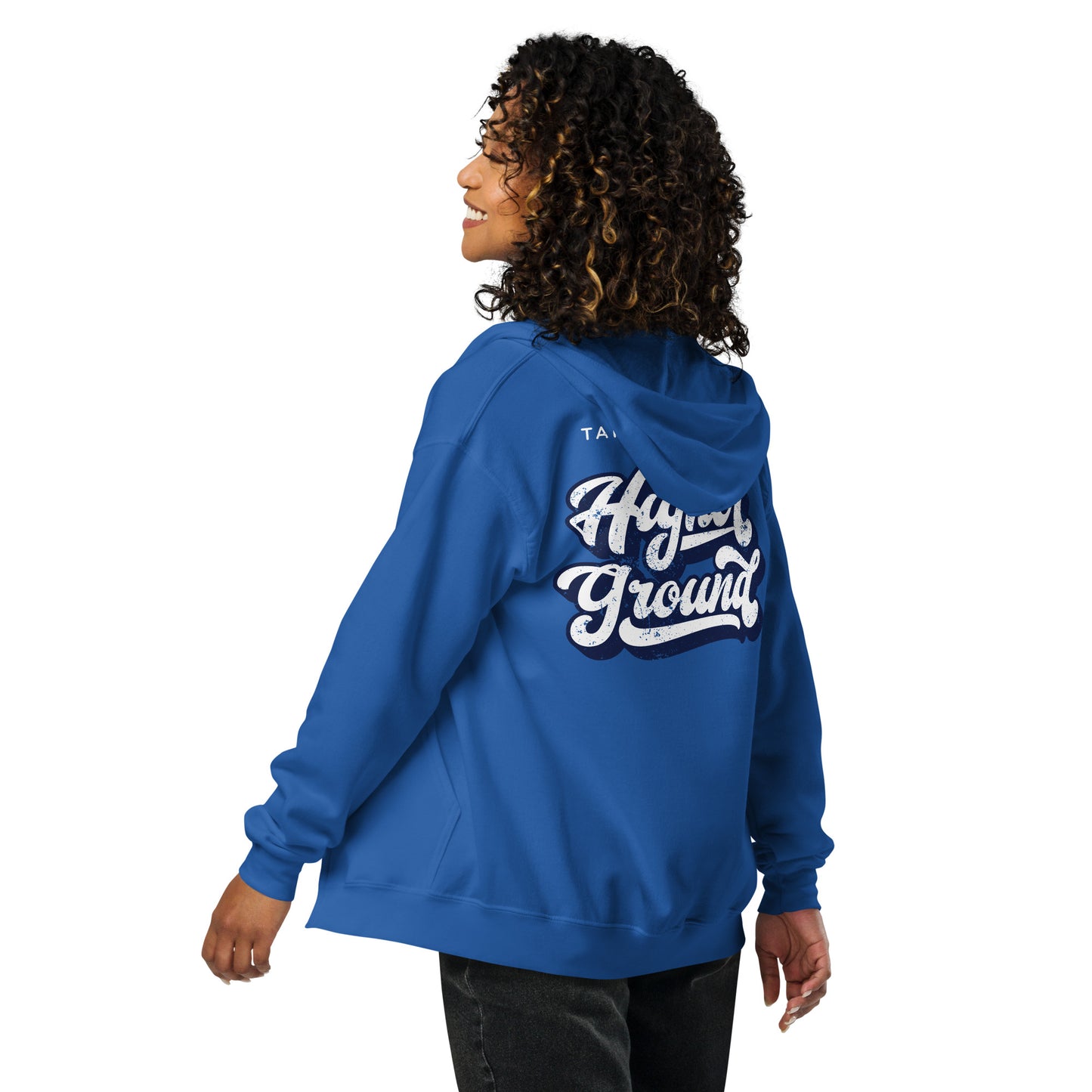 Take people to higher ground unisex heavy blend zip hoodie