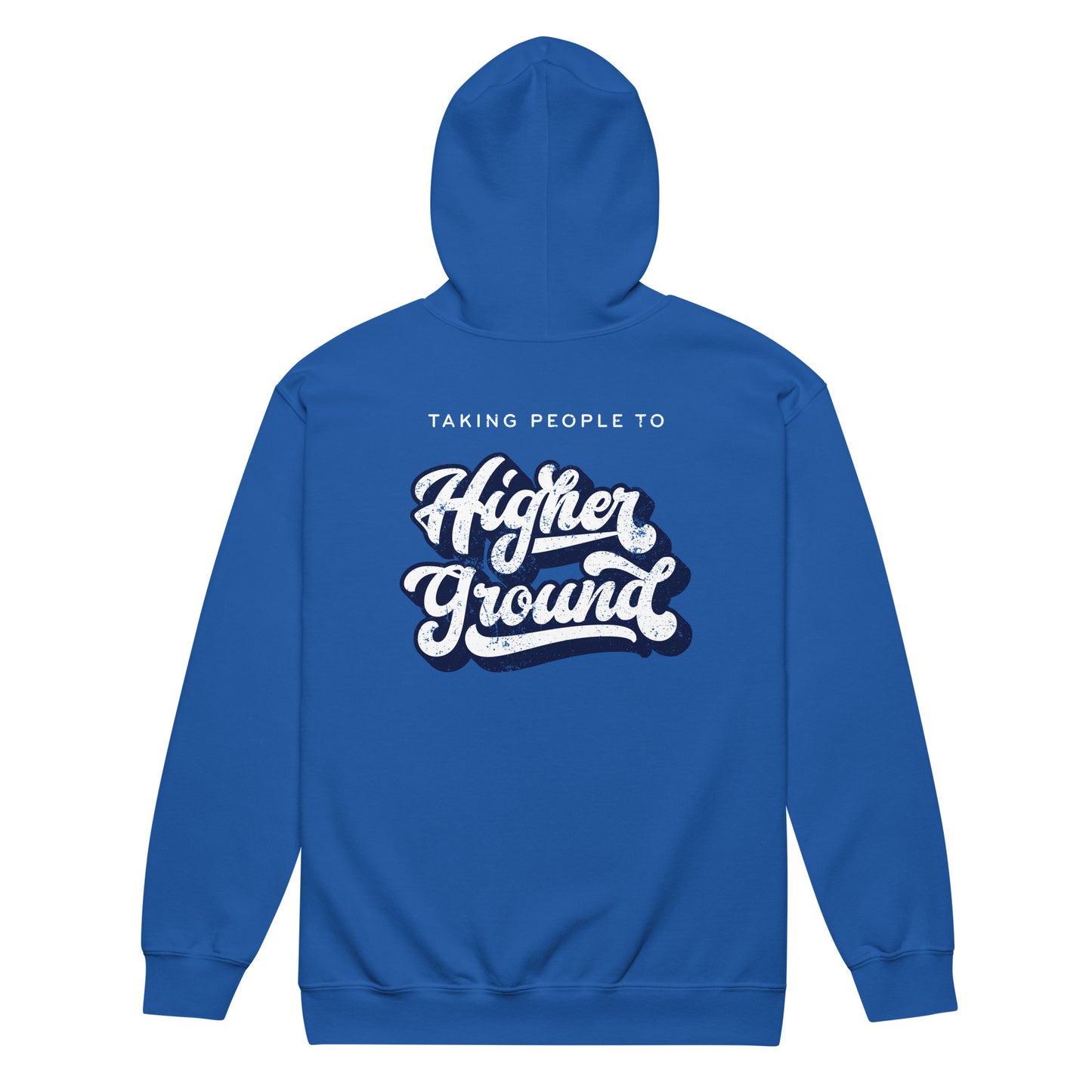 Take people to higher ground unisex heavy blend zip hoodie