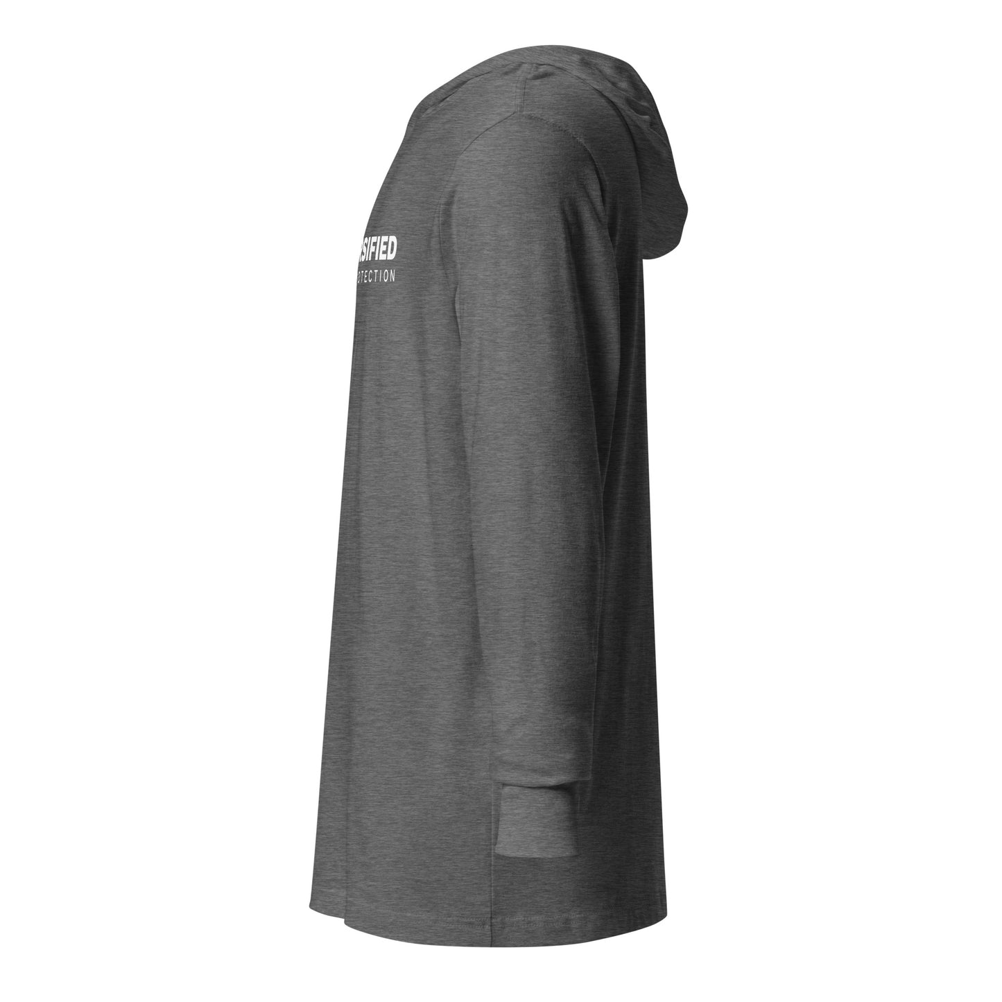 Unisex Bella Canvas DFP Logo Hooded long-sleeve