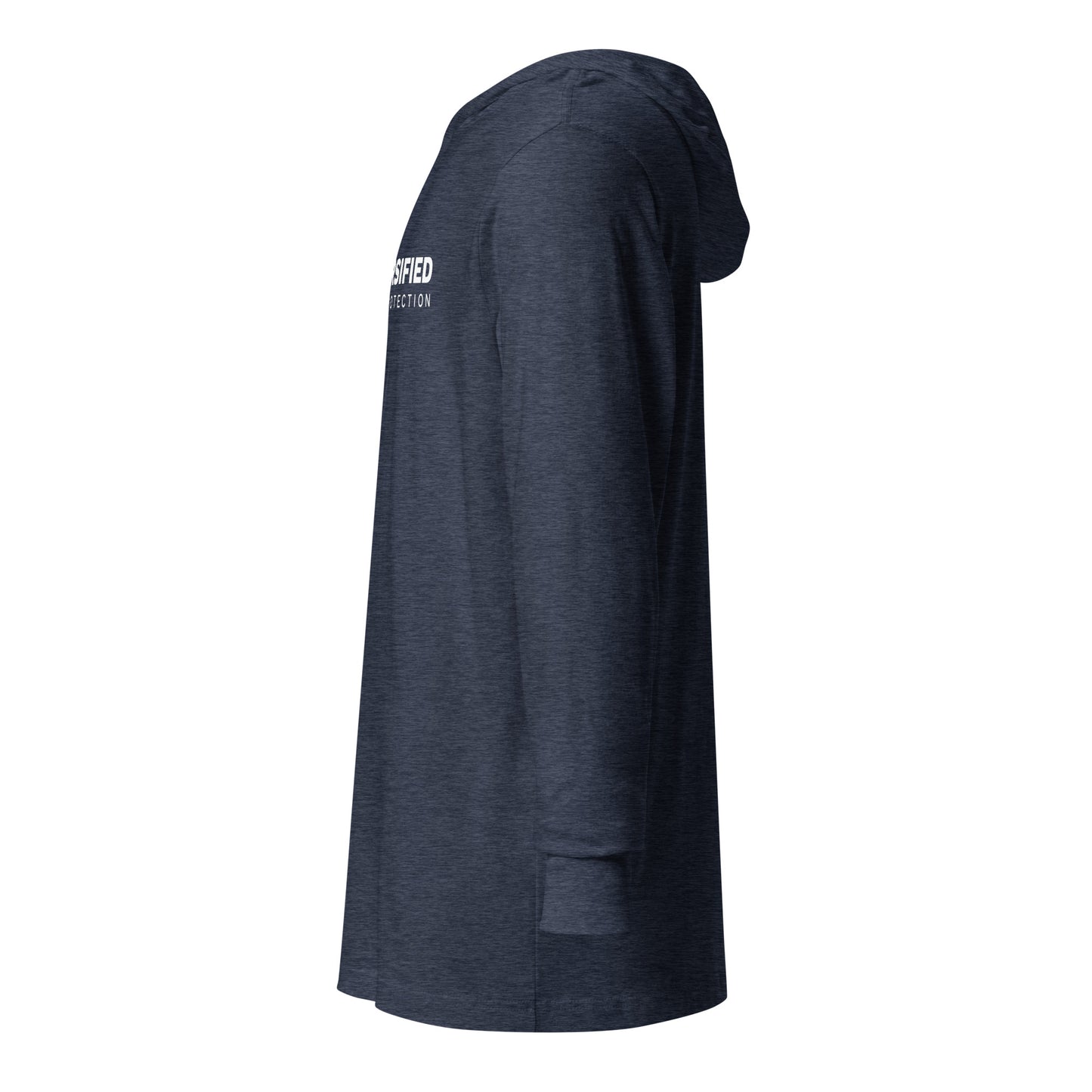 Unisex Bella Canvas DFP Logo Hooded long-sleeve