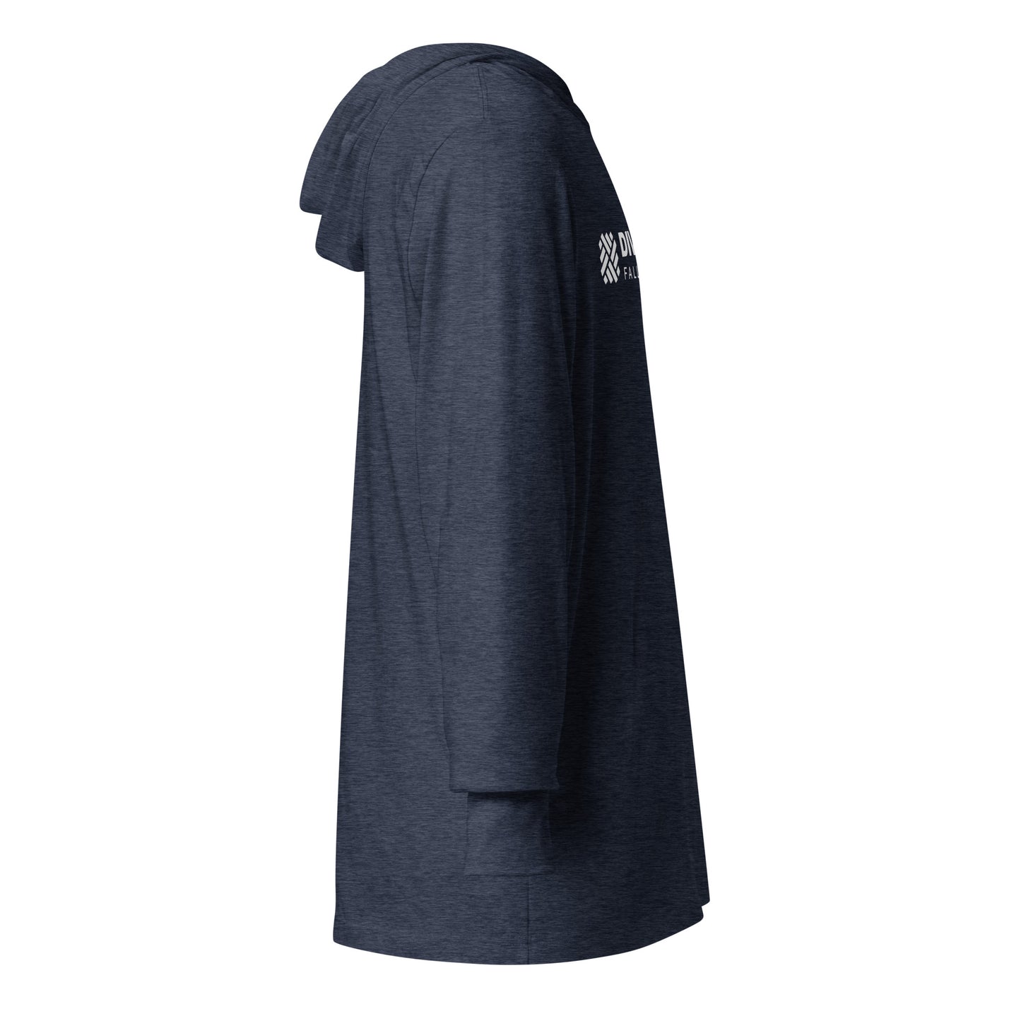 Unisex Bella Canvas DFP Logo Hooded long-sleeve