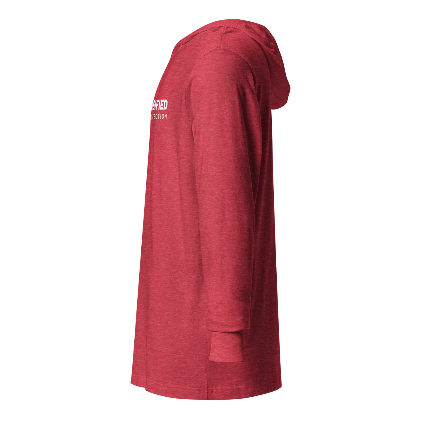 Unisex Bella Canvas DFP Logo Hooded long-sleeve
