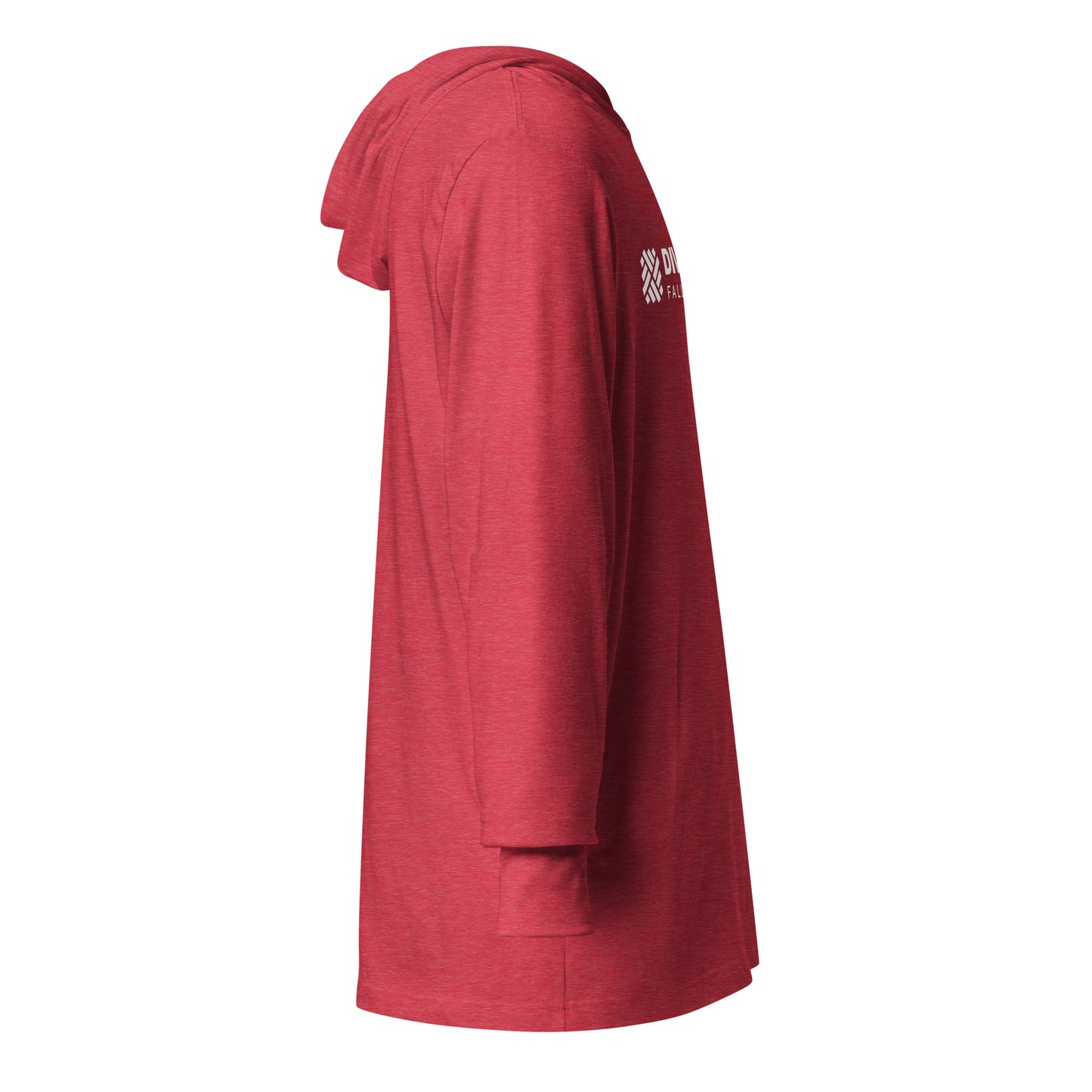 Unisex Bella Canvas DFP Logo Hooded long-sleeve