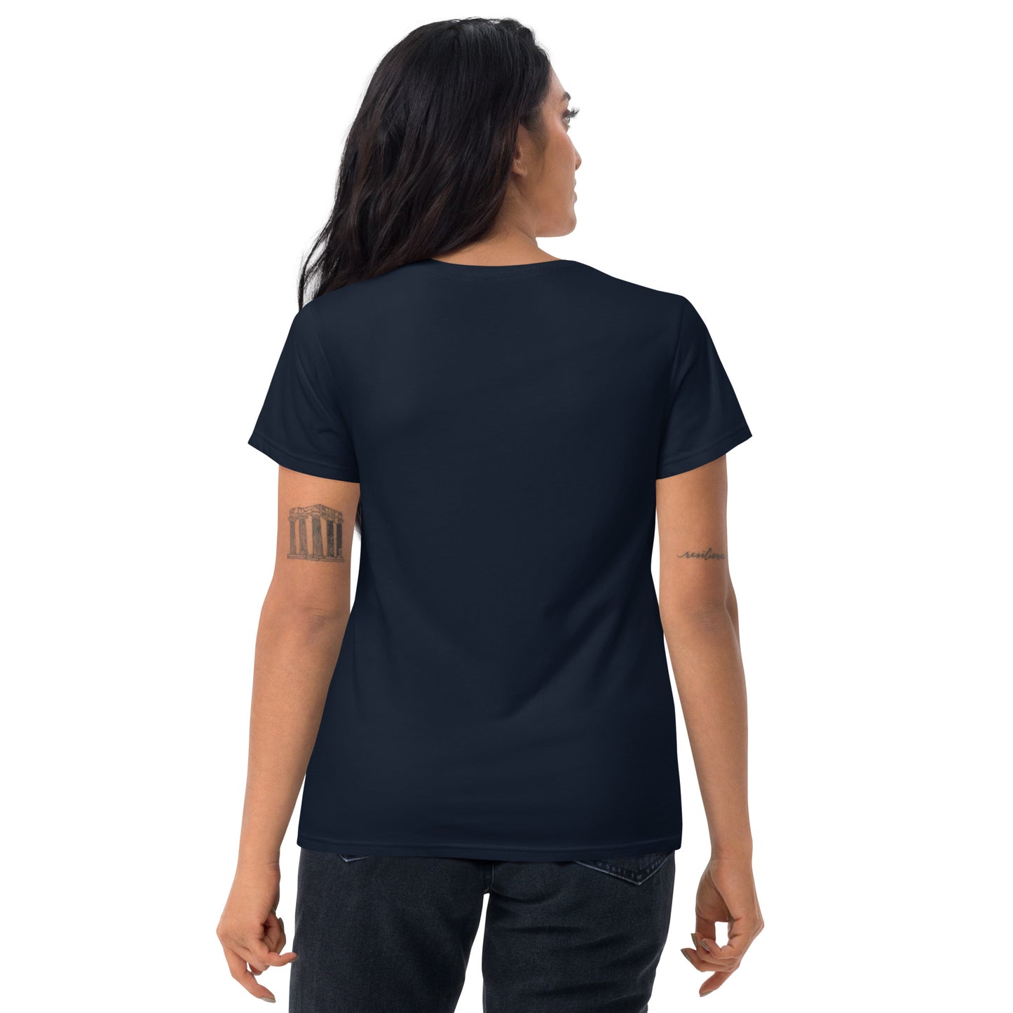 Women's short sleeve t-shirt - embroidered icon