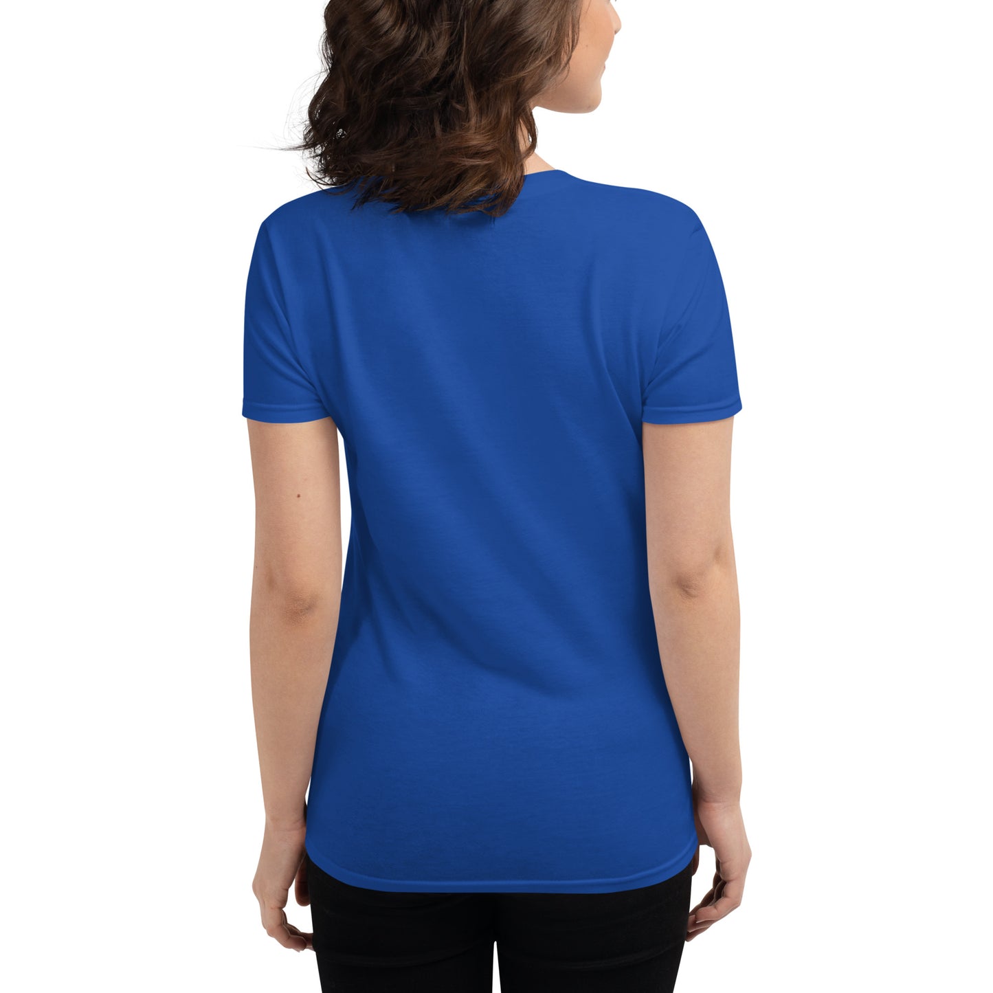 Women's short sleeve t-shirt - embroidered icon