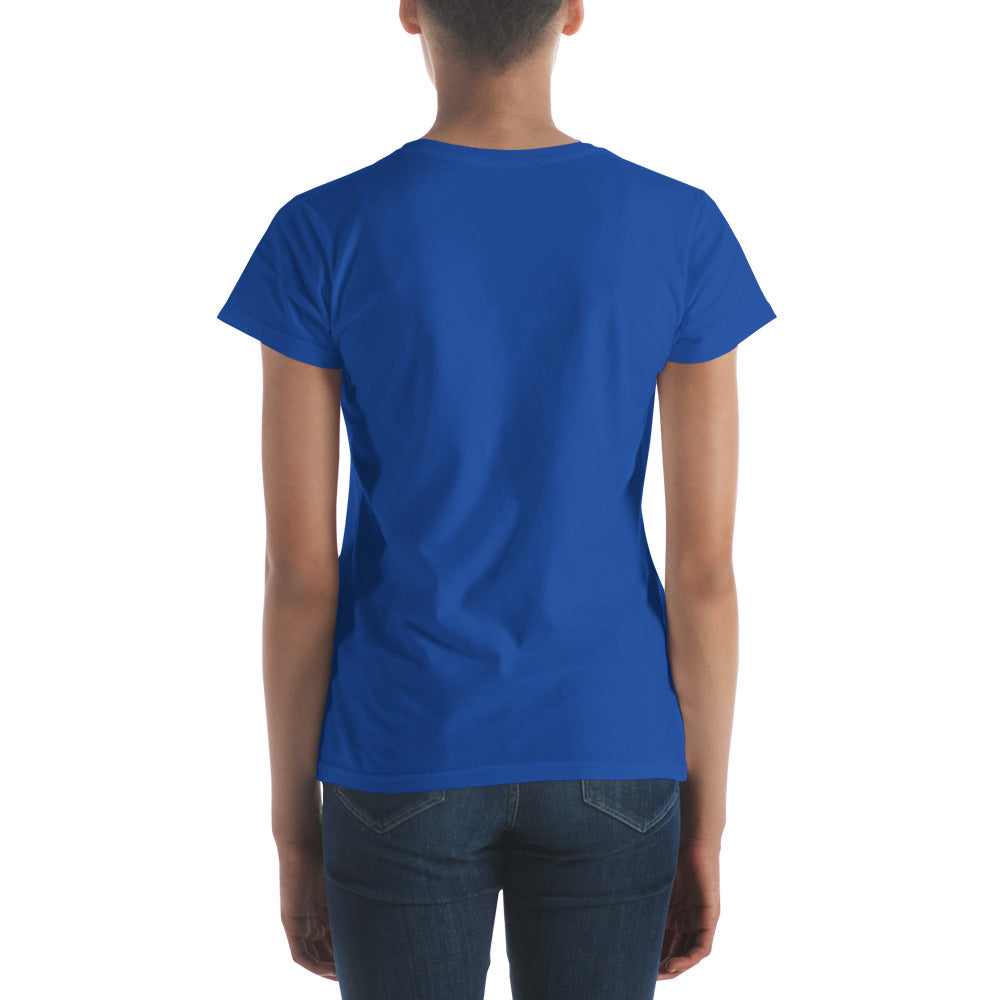 Women's short sleeve t-shirt - embroidered icon