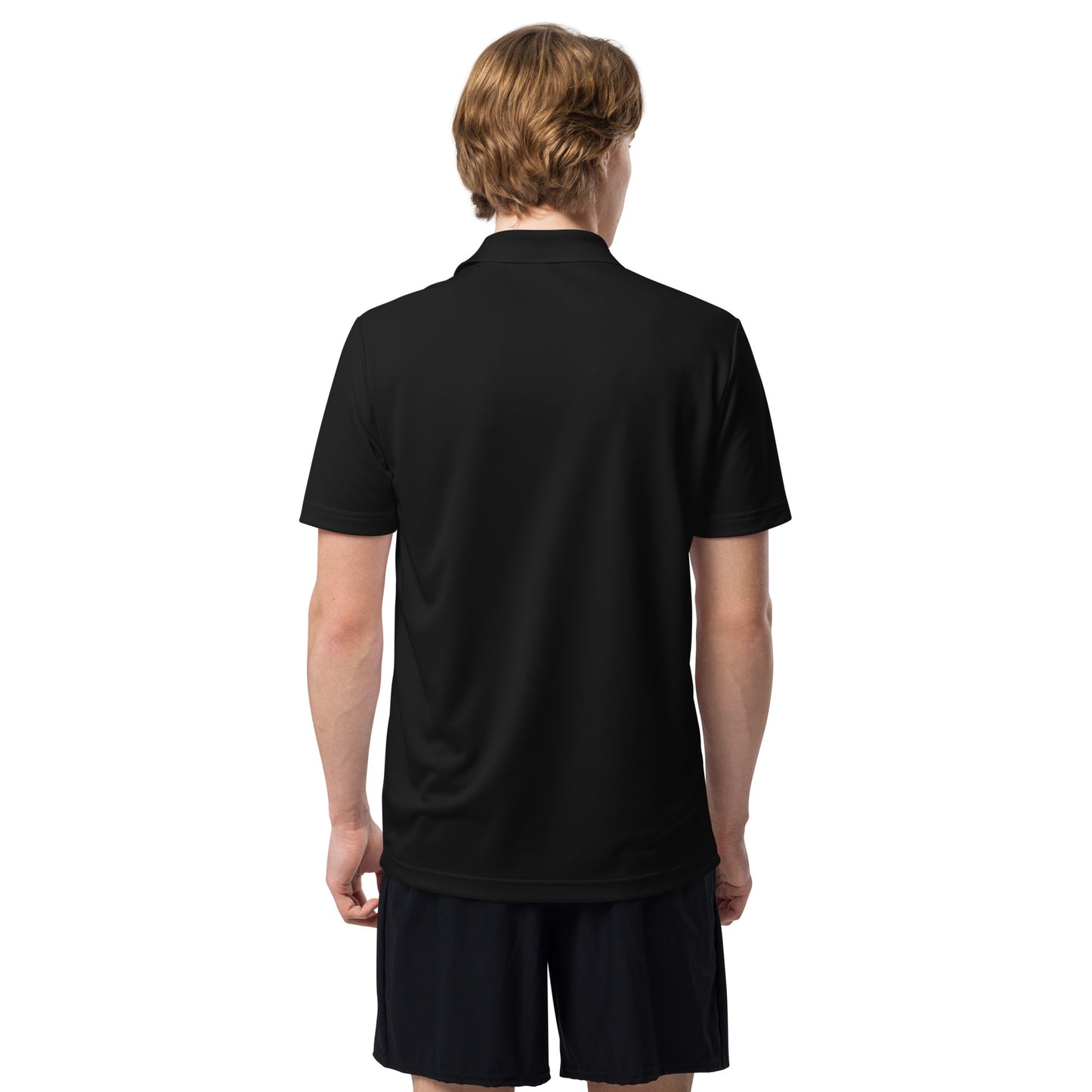 DFP Icon Black adidas Premium Polo Shirt