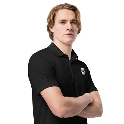 DFP Icon Black adidas Premium Polo Shirt