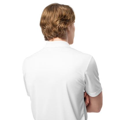 DFP Icon White adidas Premium Polo Shirt