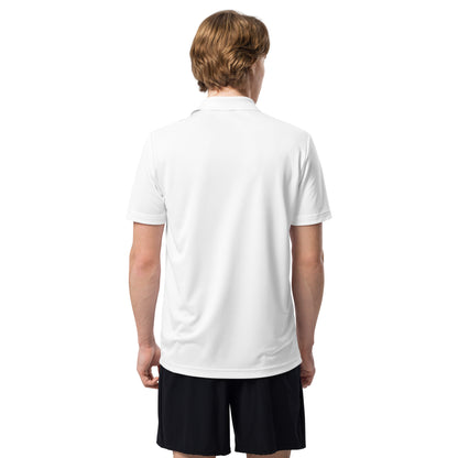 DFP Icon White adidas Premium Polo Shirt