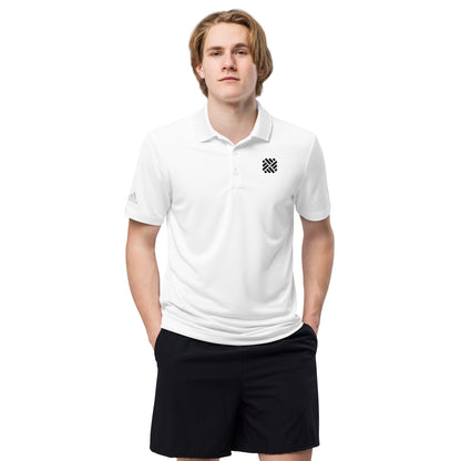 DFP Icon White adidas Premium Polo Shirt