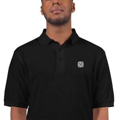 DFP White Icon Economy Polo - 4 colors