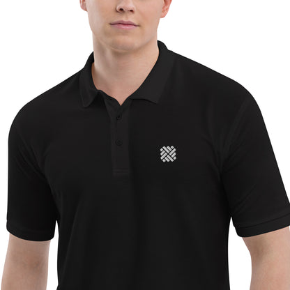 DFP White Icon Economy Polo - 4 colors