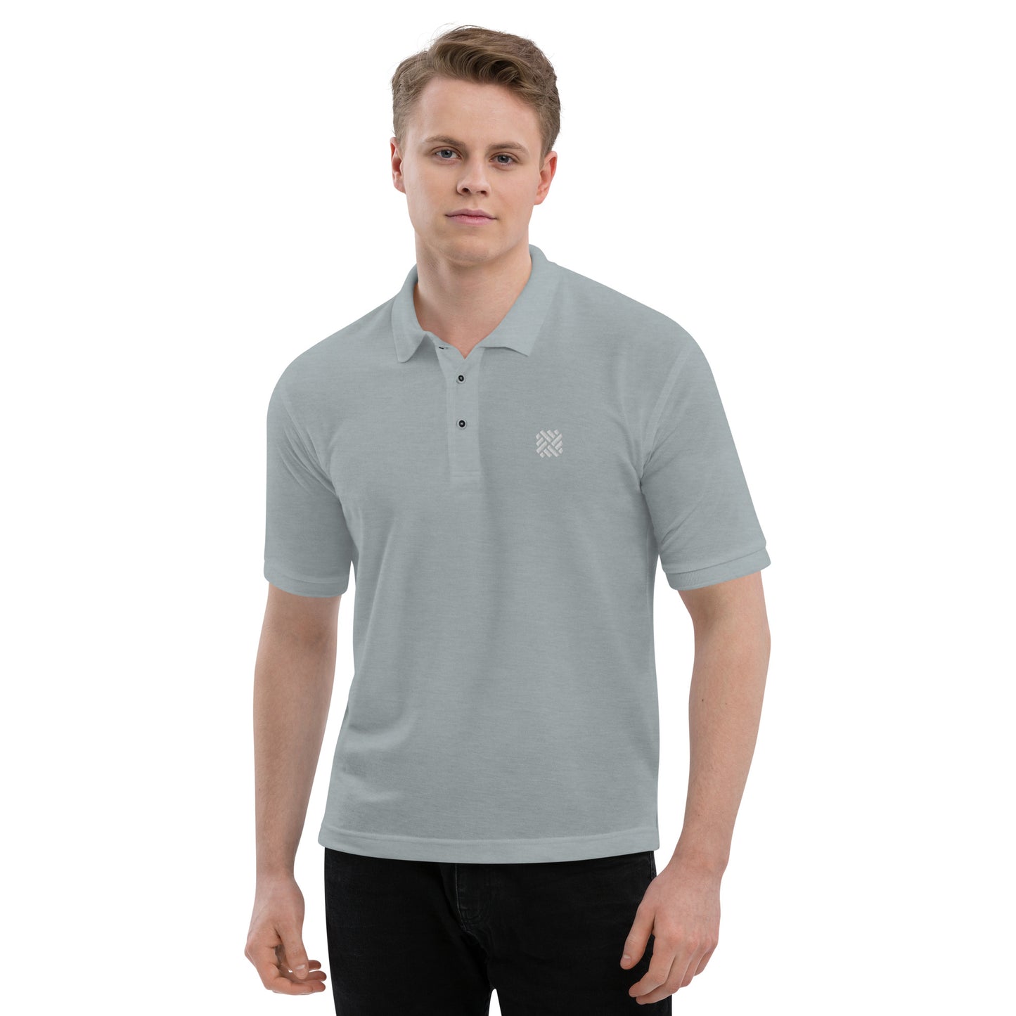 DFP White Icon Economy Polo - 4 colors