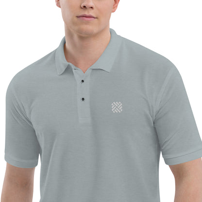 DFP White Icon Economy Polo - 4 colors