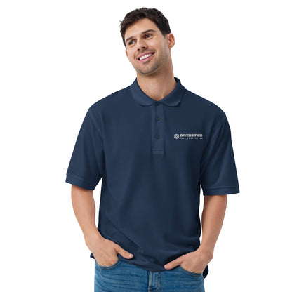 DFP Full Logo Men's Premium Polo - 3 colors