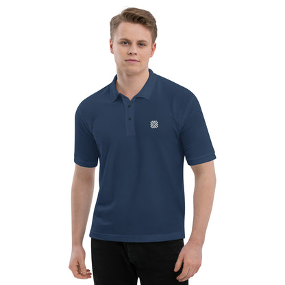 DFP White Icon Economy Polo - 4 colors