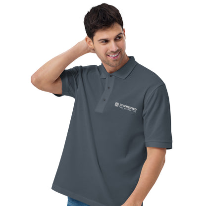 DFP Full Logo Men's Premium Polo - 3 colors