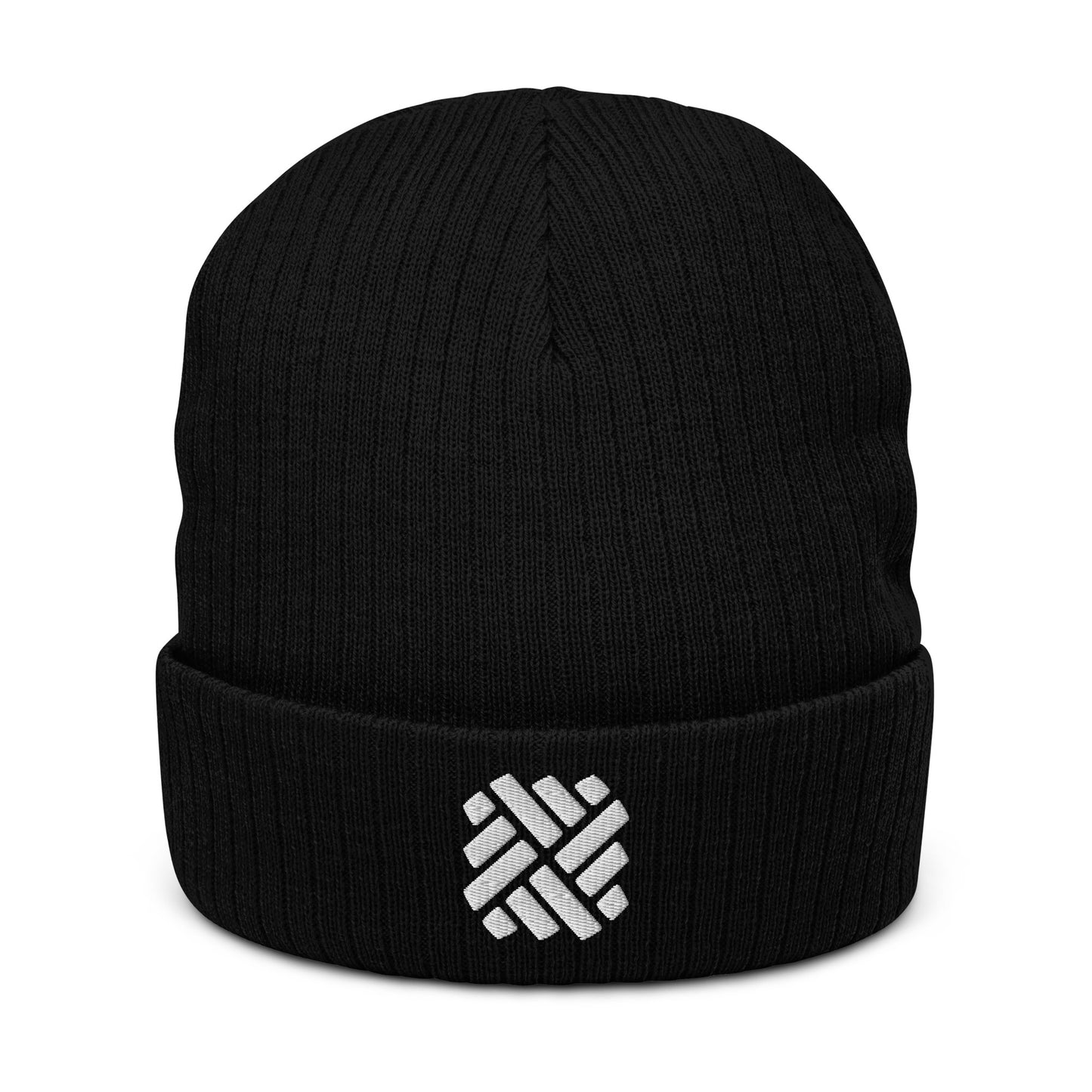 DFP Icon ribbed knit beanie