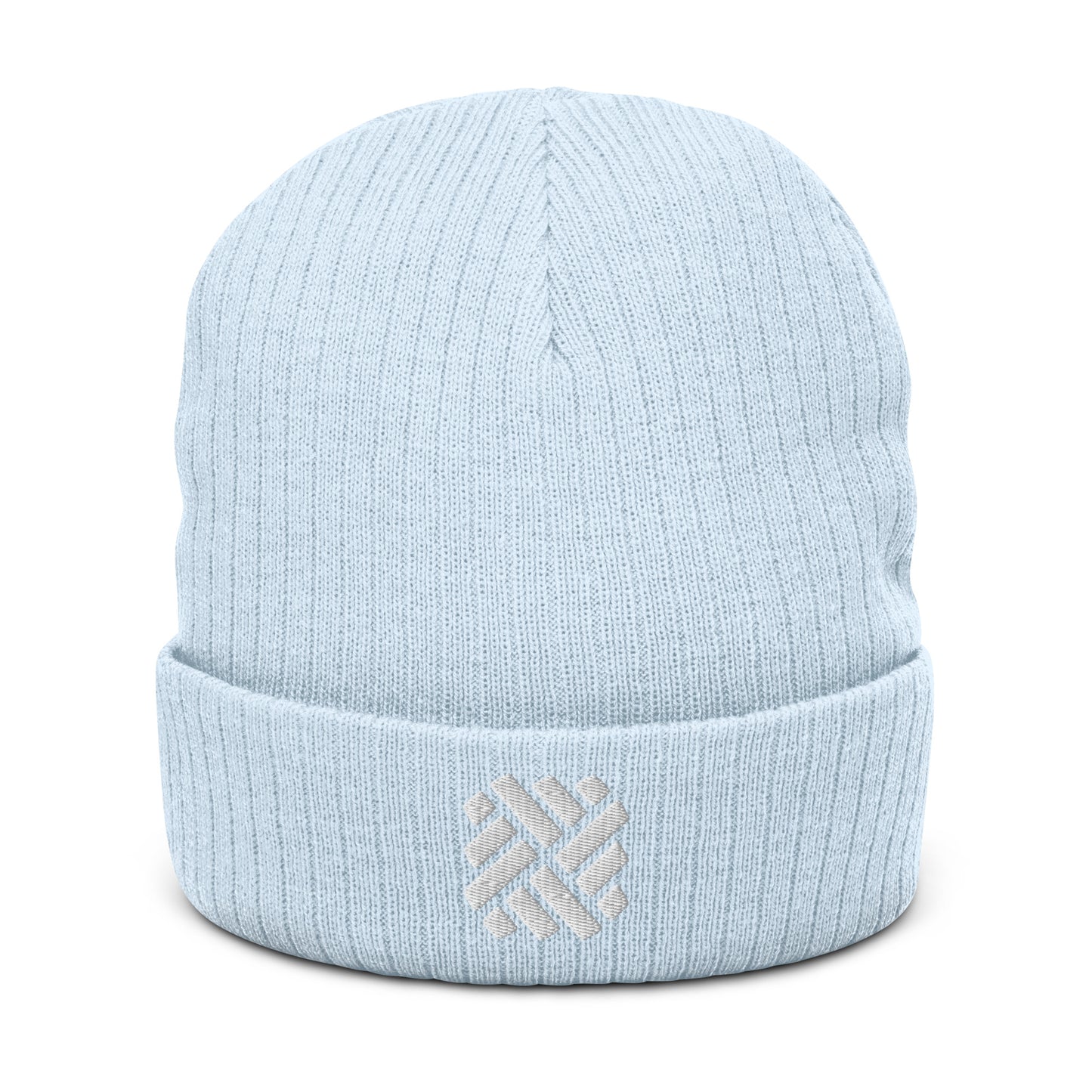 DFP Icon ribbed knit beanie