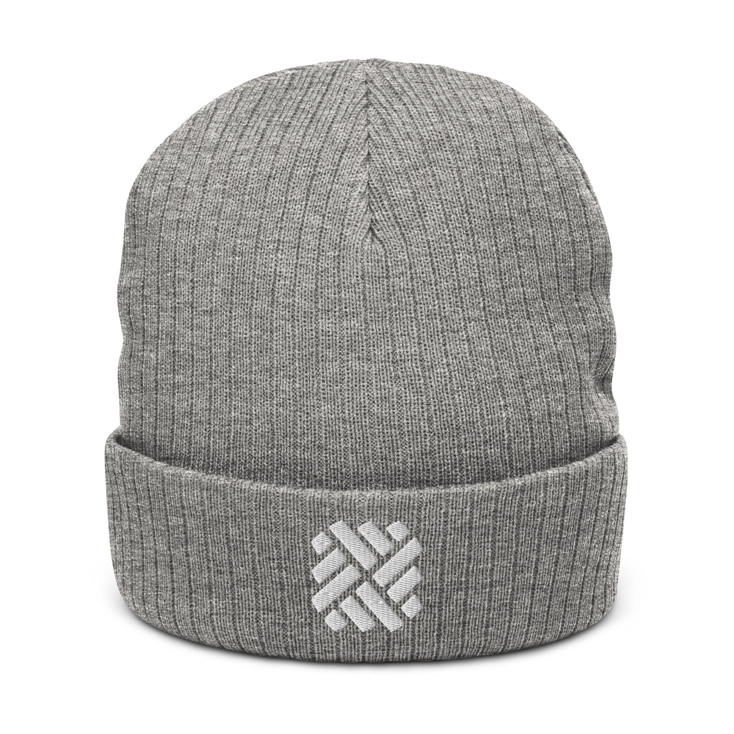 DFP Icon ribbed knit beanie