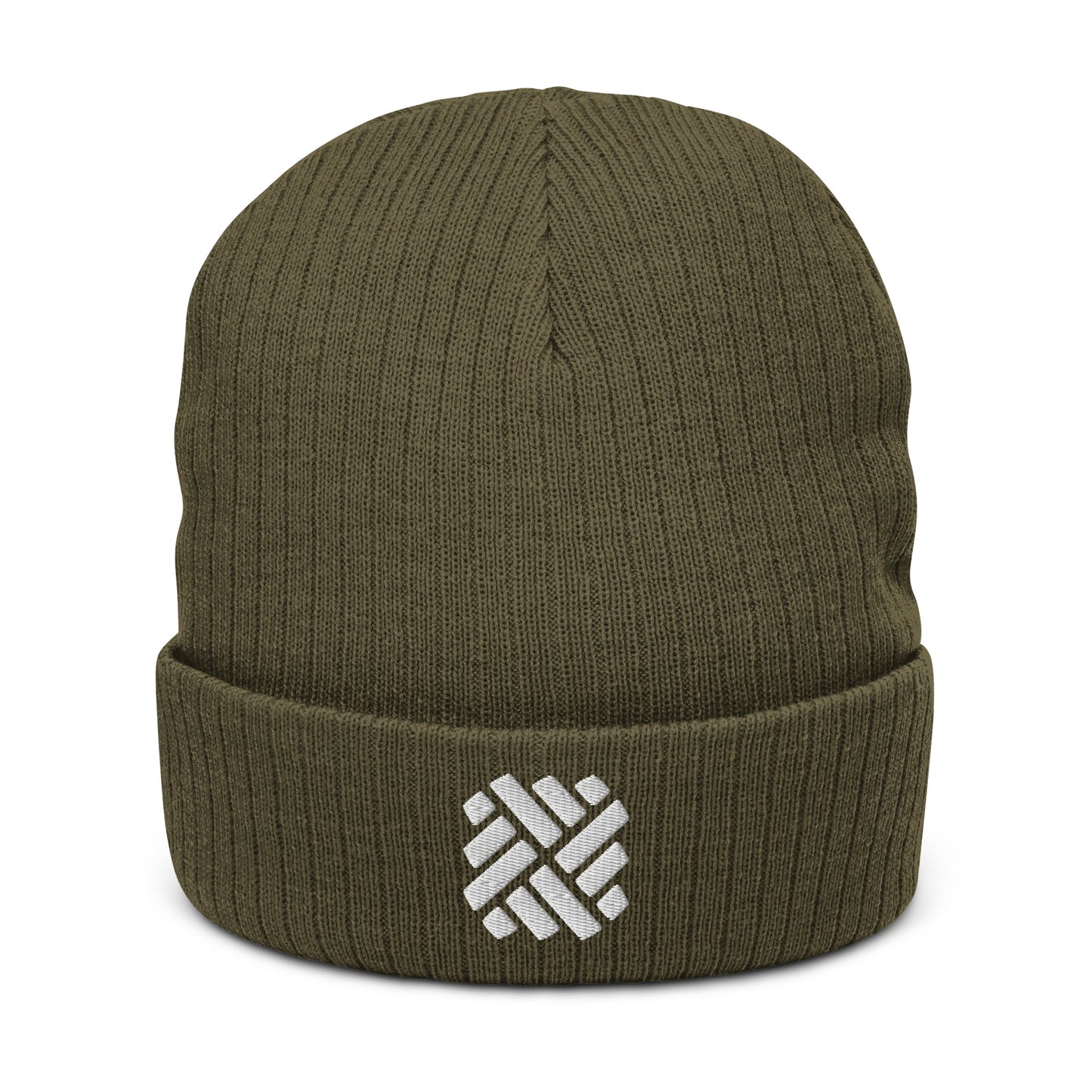 DFP Icon ribbed knit beanie