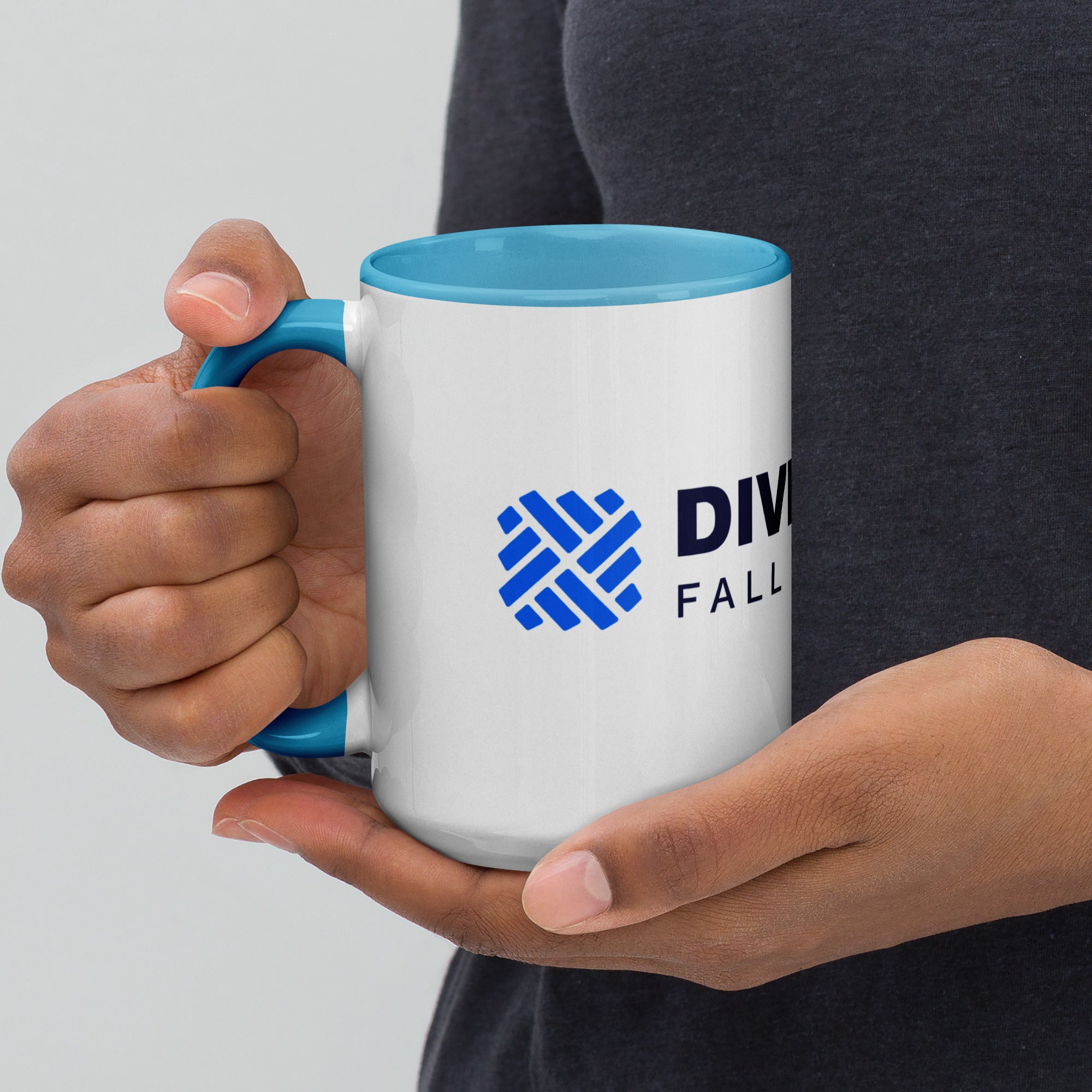 Color DFP logo Mug with Color Inside – Diversified Fall Protection Merch
