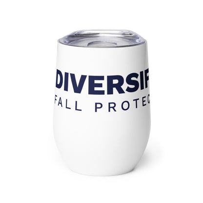 DFP Logo Wine tumbler - 12oz